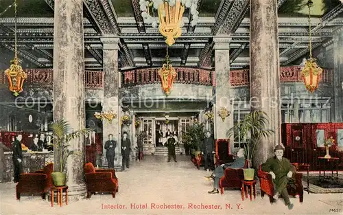 AK / Ansichtskarte  Rochester_New_York_USA Interior Hotel Rochester 