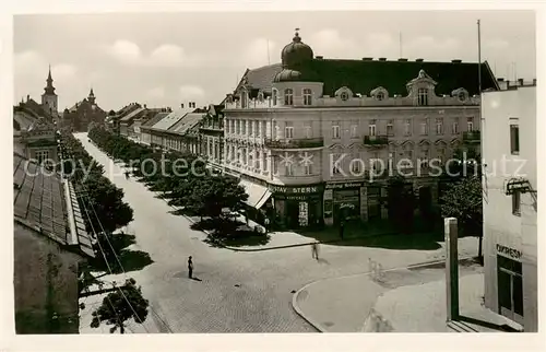 AK / Ansichtskarte  Hodonin_Goeding_CZ Strassenpartie Feldpost 