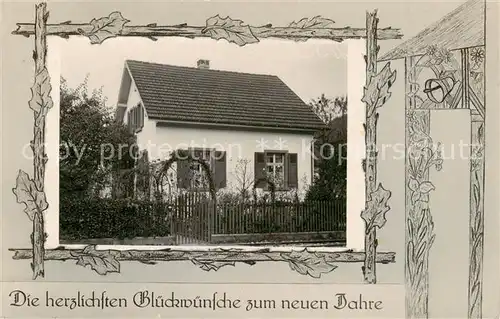 AK / Ansichtskarte  Arlesheim_BL Wohnhaus Glueckwunschkarte 