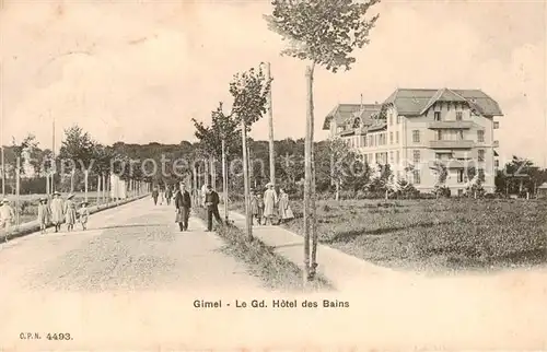 AK / Ansichtskarte  Gimel_VD Le Grand Hotel des Bains Gimel_VD