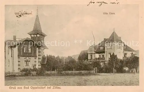 AK / Ansichtskarte 73850573 Bad_Oppelsdorf_Opolno_Zdroj_PL Villa Adlerhorst Villa Clara 