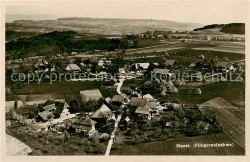 AK / Ansichtskarte  Mauss_Guemmenen_BE Fliegeraufnahme Feldpost