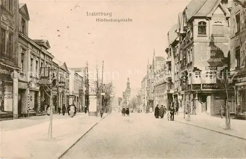 AK / Ansichtskarte  Insterburg_Tschernjachowsk_RU Hindenburgstrasse 