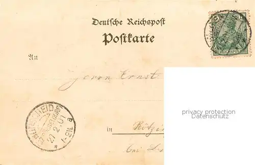 AK / Ansichtskarte  Burscheid Krieger Denkmal Pastor Linde Burscheid