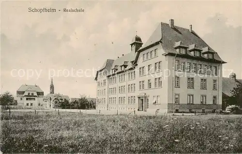 AK / Ansichtskarte  Schopfheim Realschule Schopfheim