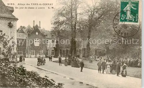 AK / Ansichtskarte  Les-Vaux-de-Cernay_78_Yvelines Un jour de chasse à courre Abbaye 