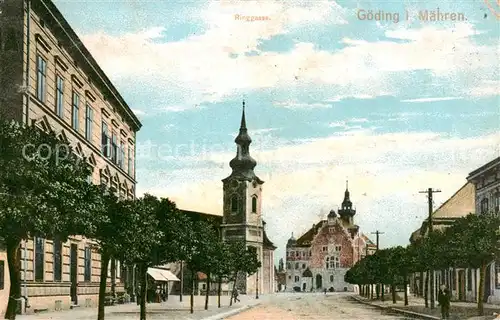 AK / Ansichtskarte  Goeding_Hodonin_CZ Ringgasse