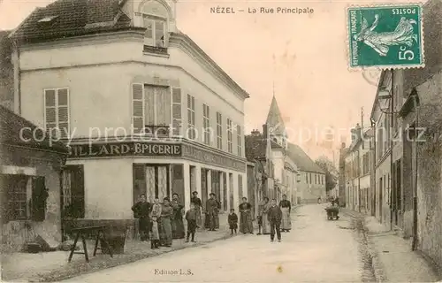AK / Ansichtskarte  Nezel_78_Yvelines La Rue Principale 