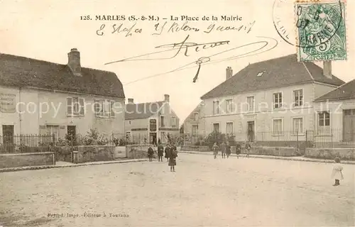 AK / Ansichtskarte  Marles-en-Brie_77_Seine-et-Marne La Place de la Mairie 