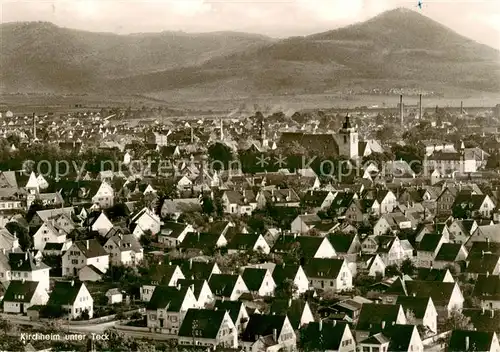 AK / Ansichtskarte  Kirchheim__Teck Fliegeraufnahme