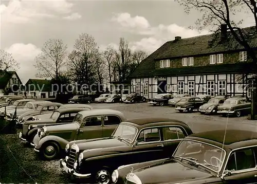 AK / Ansichtskarte  Bad_Oeynhausen Hotel Restaurant Hahnenkamp Bad_Oeynhausen