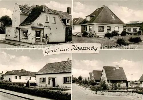 AK / Ansichtskarte 73850697 Kopperby_Kappeln_Schlei Baeckerei Carstensen Ortspartien 