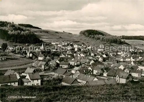 AK / Ansichtskarte  Lixfeld Panorama Lixfeld