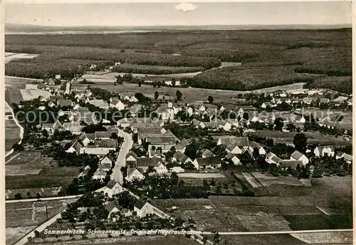 AK / Ansichtskarte  Schmannewitz_Dahlen_Sachsen Fliegeraufnahme