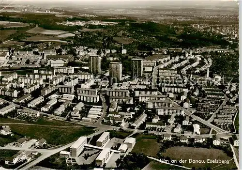 AK / Ansichtskarte  Ulm__Donau Eselsberg Fliegeraufnahme  