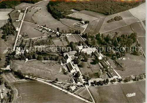 AK / Ansichtskarte  Hardehausen_Warburg Jugendhaus des Erzbischoftums Paderborn Fliegeraufnahme 