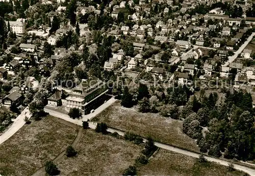 AK / Ansichtskarte  Freudenstadt Hotel Posterholungsheim Fliegeraufnahme Freudenstadt