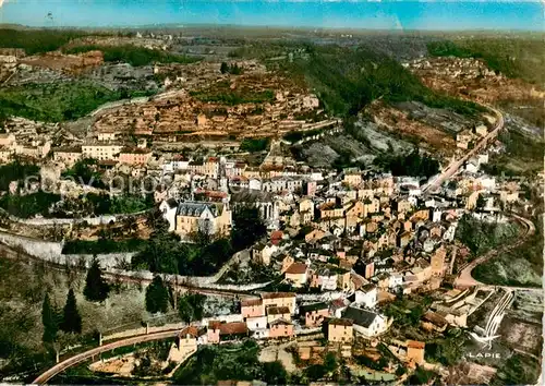 AK / Ansichtskarte  Caylus_82_Tarn-et-Garonne Vue aerienne 