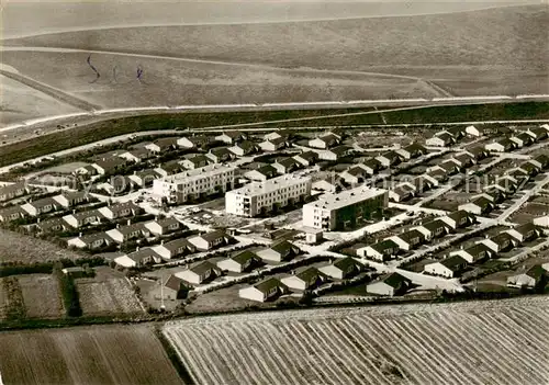 AK / Ansichtskarte  Buesum_Nordseebad Erlengrund Fliegeraufnahme Buesum_Nordseebad