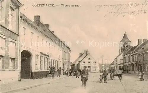 AK / Ansichtskarte  Cortemarck_Belgie Thouroutstraat 