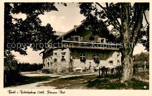 AK / Ansichtskarte  Fleckl_Oberwarmensteinach Gasthof Pension Voit 