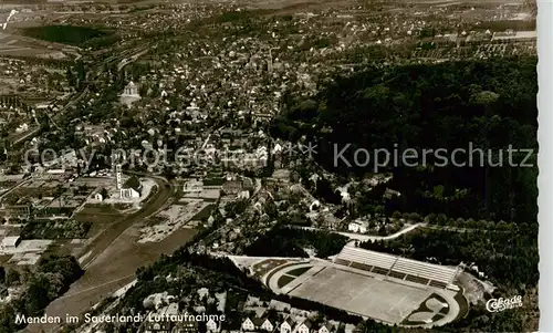 AK / Ansichtskarte  Menden__Sauerland Stadion 