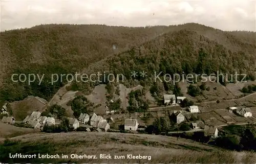 AK / Ansichtskarte 73850852 Lerbach_Harz Panorama Luftkurort Blick zum Kleeberg Lerbach Harz