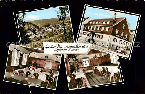 AK / Ansichtskarte 73850853 Oppenau Panorama Renchtal Gasthof Pension zum Schluessel Oppenau