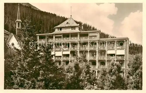 AK / Ansichtskarte  Davos-Platz_GR Alexanderhaus 