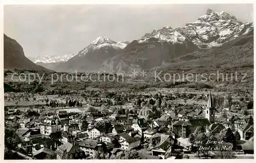 AK / Ansichtskarte  Bex_les_Bains_VD Panorama Alpen 