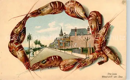 AK / Ansichtskarte  Westcliff-on-Sea_UK The Leas