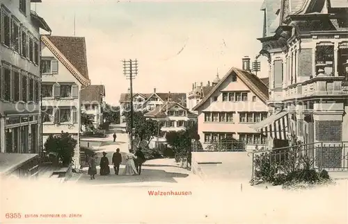 AK / Ansichtskarte  Walzenhausen_AR Ortspartie Walzenhausen AR