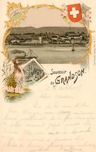 AK / Ansichtskarte  Grandson_VD Panorama