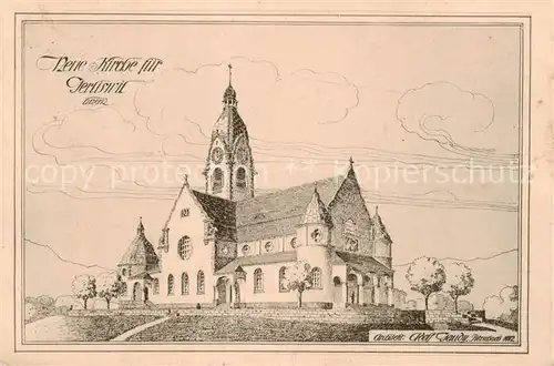 AK / Ansichtskarte  Gerliswil_Emmenbruecke_LU Neue Kirche  