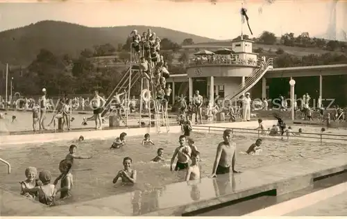 AK / Ansichtskarte  Neckargerach Schwimmbad Neckargerach