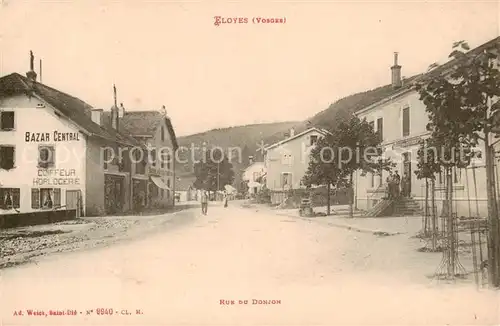 AK / Ansichtskarte  Eloyes_88_Vosges Rue du Donjon 
