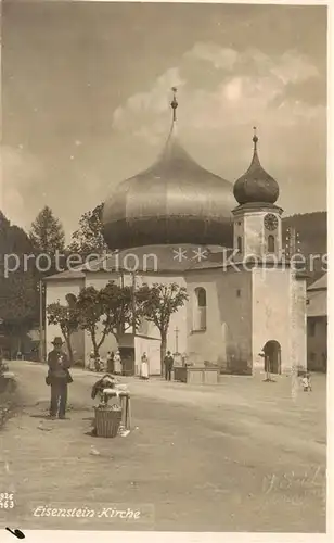 AK / Ansichtskarte  Eisenstein_Zelezna_Ruda_CZ Kirche 