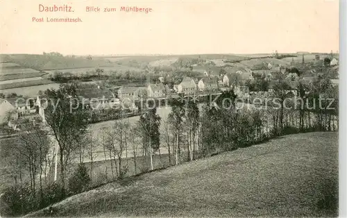 AK / Ansichtskarte  Daubnitz_Lommatzsch Blick zum Muehlenberge 