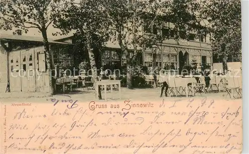 AK / Ansichtskarte  Zinnowitz_Ostseebad Strandhotel Zinnowitz_Ostseebad