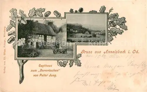 AK / Ansichtskarte 73851029 Annelsbach Gasthaus zum Dornroeschen Annelsbach