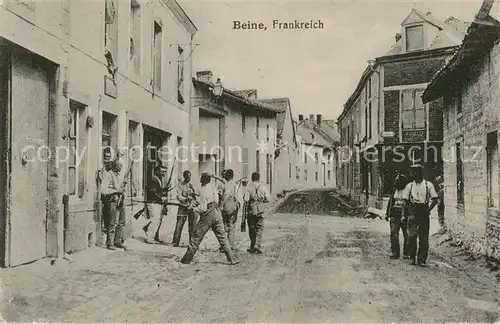 AK / Ansichtskarte  Beine-Nauroy_51_Marne Strassenpartie 