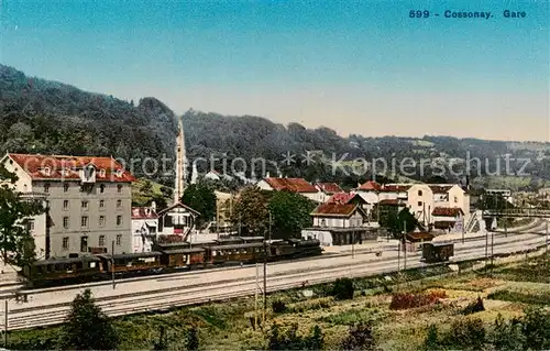 AK / Ansichtskarte  Cossonay-Ville_VD La Gare
