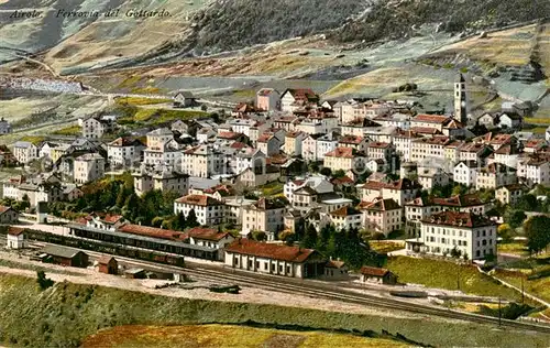 AK / Ansichtskarte  Airolo_TI Ferrovia del Gottardo 