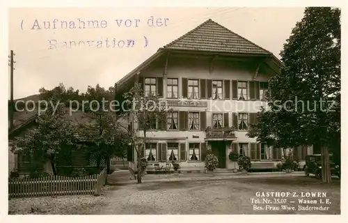 AK / Ansichtskarte  Wasen_Emmental_BE Gasthof zum Loewen Wasen_Emmental_BE