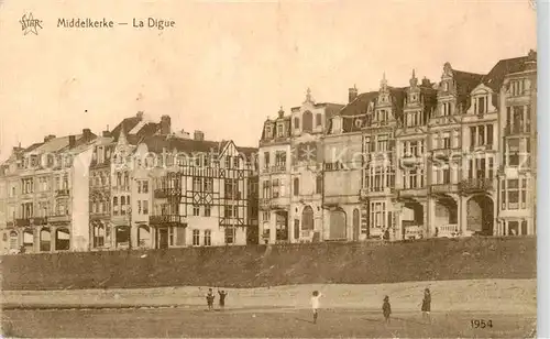 AK / Ansichtskarte  Middelkerke_Belgie La Digue 