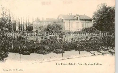 AK / Ansichtskarte  Brie-Comte-Robert_77_Seine-et-Marne Ruine du vieux château 