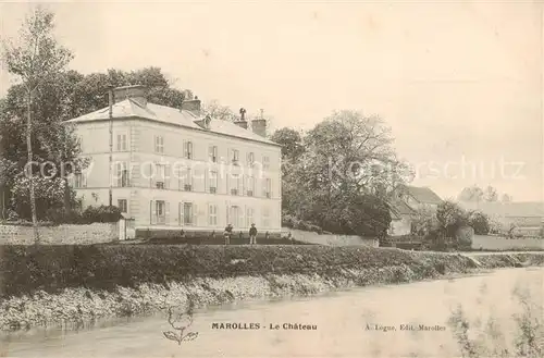 AK / Ansichtskarte  Marolles_-sur-Seine_77_Seine-et-Marne le Château 