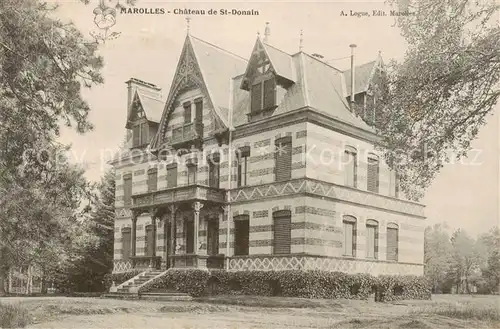 AK / Ansichtskarte  Marolles_-sur-Seine_77_Seine-et-Marne Château de Saint Donain 