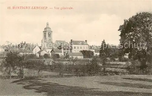 AK / Ansichtskarte  Montigny_77-Lencoup_Seine-et-Marne Vue générale 