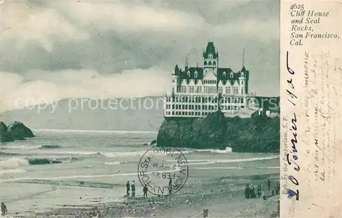 AK / Ansichtskarte  San_Francisco_California_USA Cliff House and Seal Rocks 